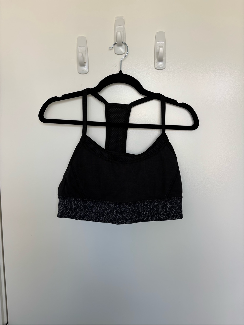 lululemon Flow Y long line bra *mesh size 12